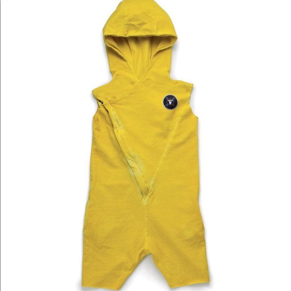nununu Other - Nununu Yellow aviator sleeveless romper